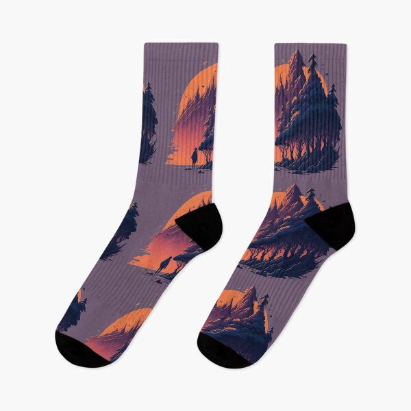 Item preview, Sunset behind the mountains designed and sold by feferreira.