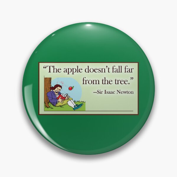 Aperçu de l'œuvre La pomme ne tombe pas loin de l'arbre. créée et vendue par OffCide.
