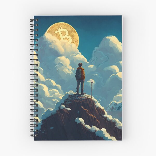 Item preview, Bitcoin Peak: A Skyward Journey designed and sold by Exponential TOM.