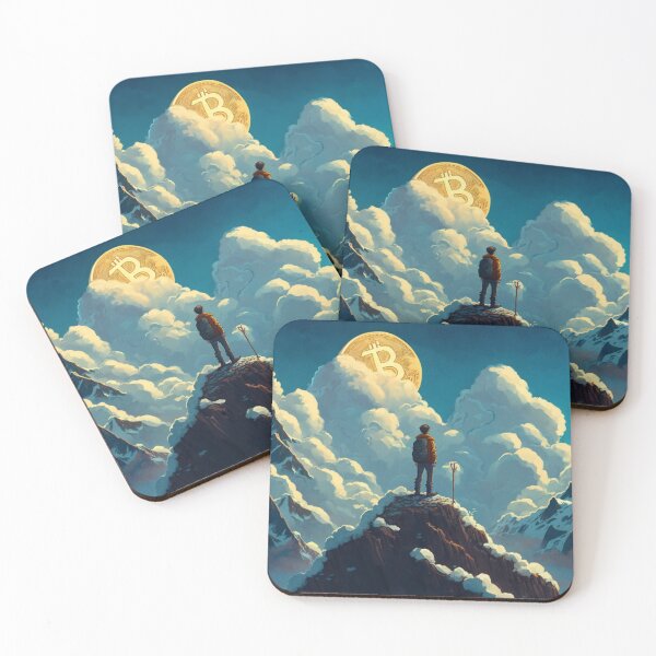 Item preview, Bitcoin Peak: A Skyward Journey designed and sold by Exponential TOM.