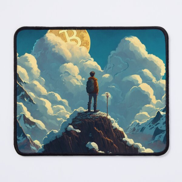 Item preview, Bitcoin Peak: A Skyward Journey designed and sold by Exponential TOM.