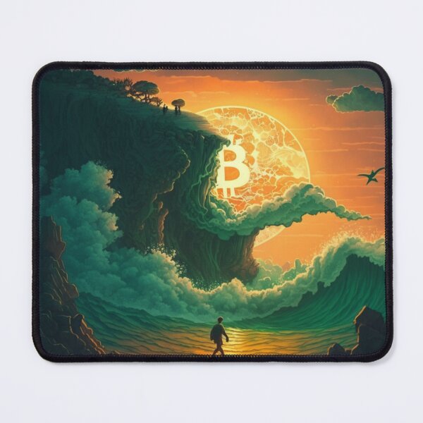 Item preview, Bitcoin Beach Walk designed and sold by Exponential TOM.