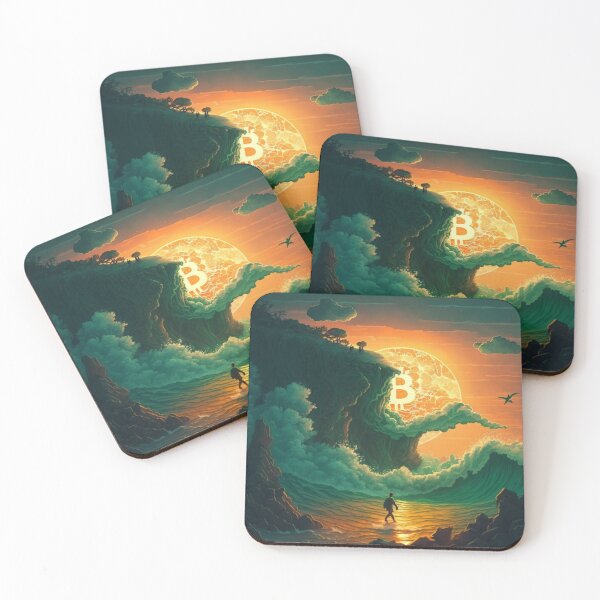 Item preview, Bitcoin Beach Walk designed and sold by Exponential TOM.