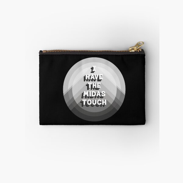 Item preview, Black and White Art Wealth Affirmation, I have the Midas Touch designed and sold by Anomalypark.