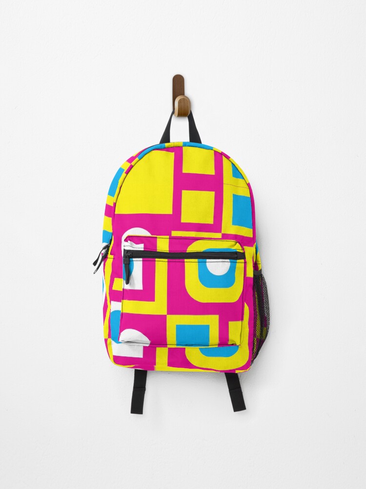 Thumbnail 1 of 3, Backpack, Geometry Shapes Variation Pattern designed and sold by spyduckz.
