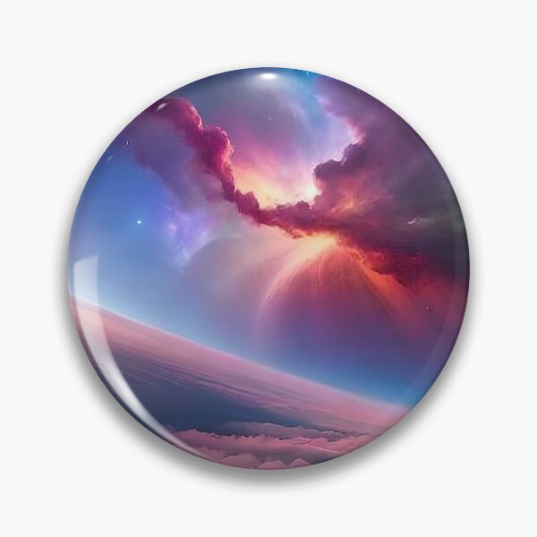 Item preview, Nebulous Canvas: Revealing the Brilliant Pinks, Blues, and Purples of a Starlit Masterpiece designed and sold by Arrene.