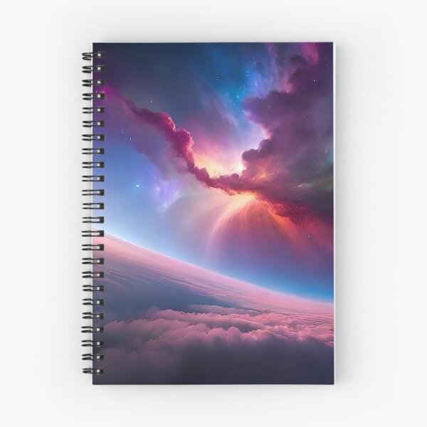 Item preview, Nebulous Canvas: Revealing the Brilliant Pinks, Blues, and Purples of a Starlit Masterpiece designed and sold by Arrene.