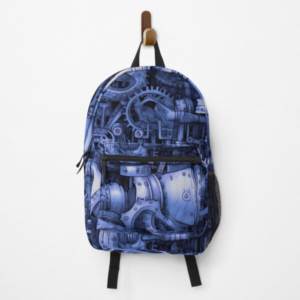 Item preview, Light Blue Steampunk Design - Seamless designed and sold by GalacticLabs.