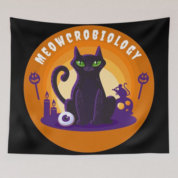 Item preview, Meowcrobiology-Halloween designed and sold by Harsh  Katariya.