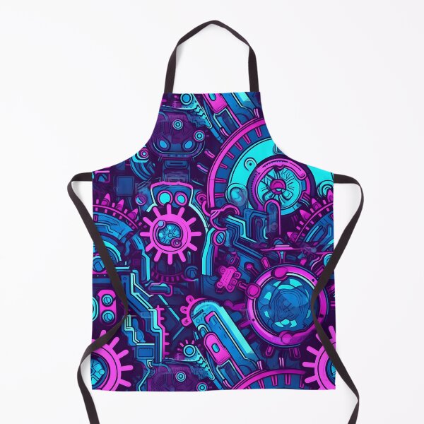 Item preview, Gears & Cogs Cyberpunk - Seamless designed and sold by GalacticLabs.