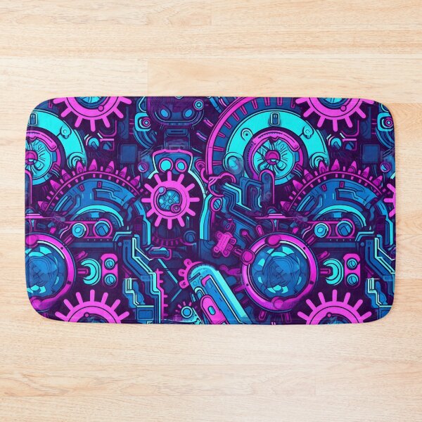 Item preview, Gears & Cogs Cyberpunk - Seamless designed and sold by GalacticLabs.