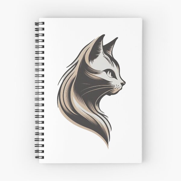 Item preview, cat graphics simple minimalist designed and sold by ArtHideaway.