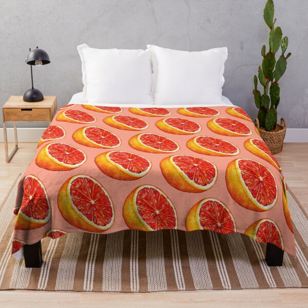 Item preview, Grapefruit Pattern - Pink designed and sold by Kelly Gilleran.