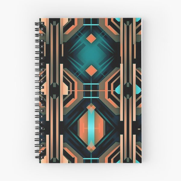 Item preview, Copper Fusion Geometric Pattern - Seamless designed and sold by GalacticLabs.