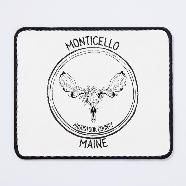 Item preview, Monticello Maine Moose Skull designed and sold by Ashley Gagnon.