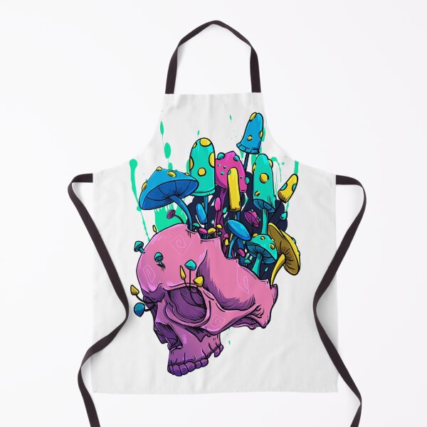 Item preview, Trippy Mushroom Skull Vibes designed and sold by PVSKI.