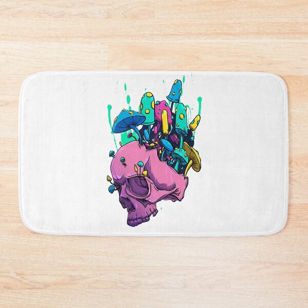Item preview, Trippy Mushroom Skull Vibes designed and sold by PVSKI.
