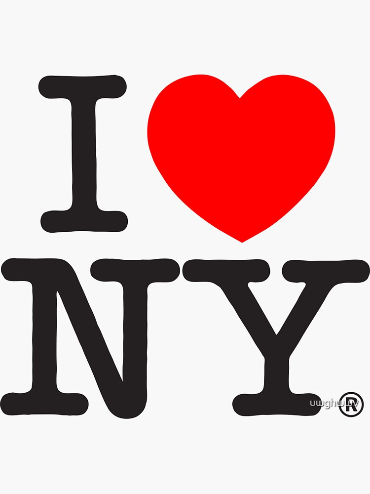 i Heart Ny Sticker For Sale By Uwghwwv Redbubble new-york-city-s-new-motto-we-heart-nyc-comes-under-fire-we-can-t