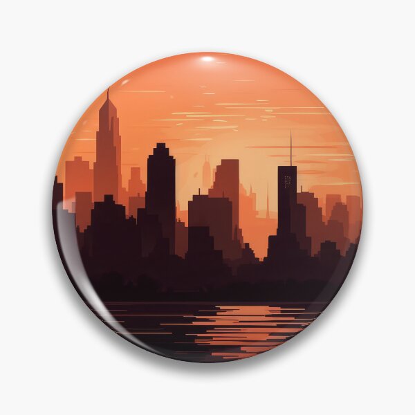Item preview, City Skyline Sunset designed and sold by Offsite.
