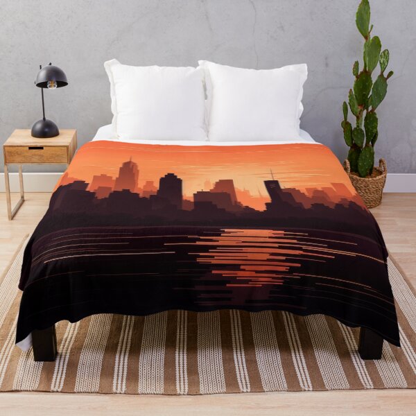 Item preview, City Skyline Sunset designed and sold by Offsite.