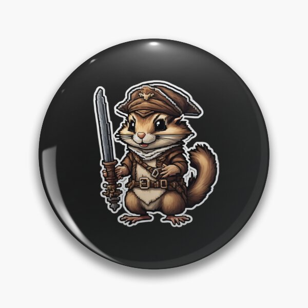 Item preview, chipmunk adventurous pirate designed and sold by ManikRaja.