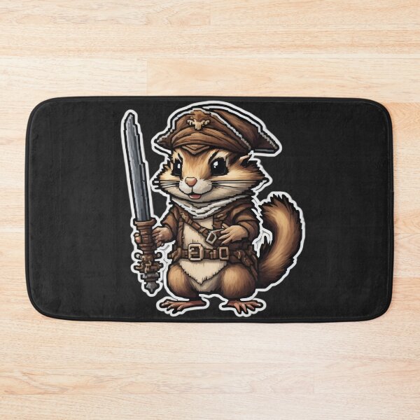 Item preview, chipmunk adventurous pirate designed and sold by ManikRaja.