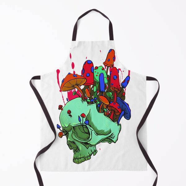 Item preview, Trippy Mushroom Skull Vibes designed and sold by PVSKI.