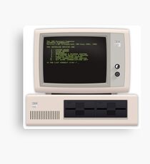 Material IBM PC Canvas Print