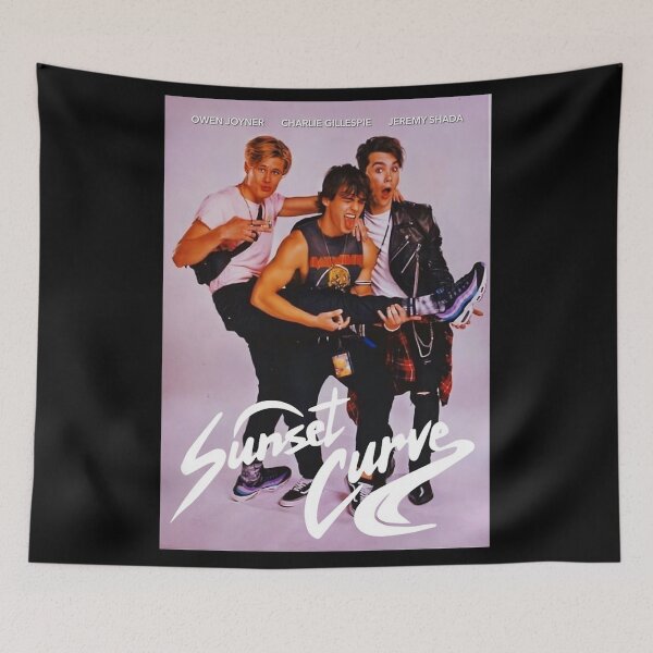 Item preview, Sunset Curve  band poster designed and sold by MustardThymeIz.