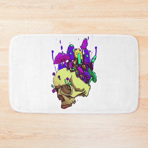 Item preview, Trippy Mushroom Skull Vibes designed and sold by PVSKI.