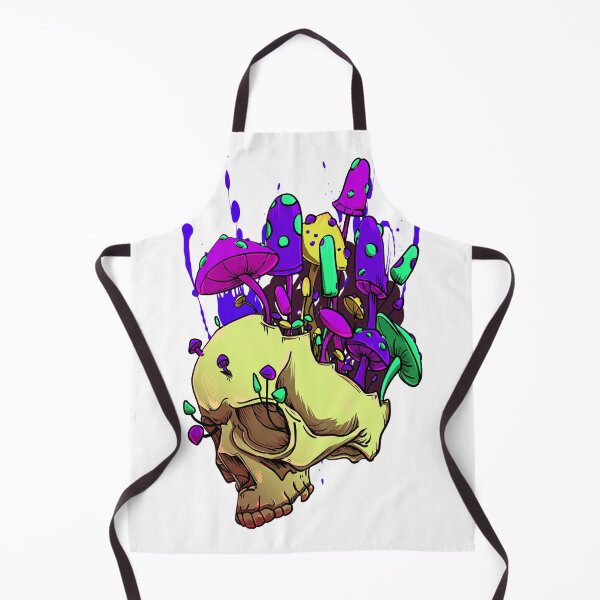 Item preview, Trippy Mushroom Skull Vibes designed and sold by PVSKI.