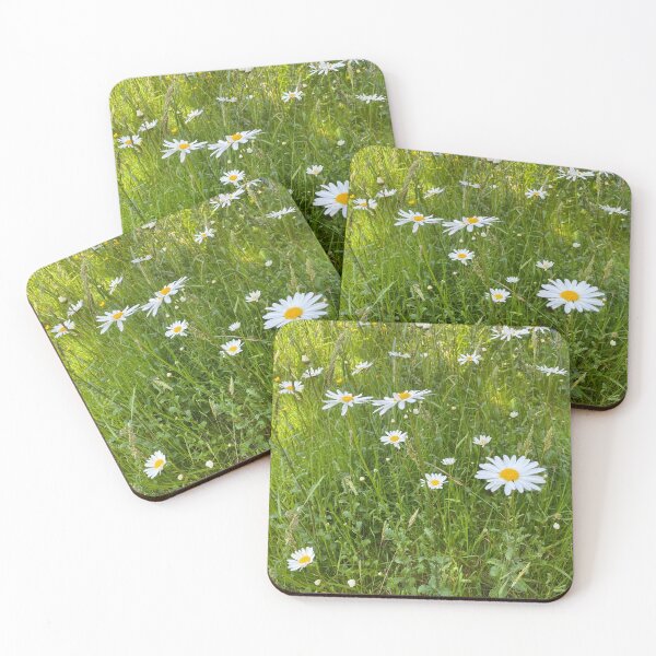 Item preview, Tall Daisy Flowers in Green Grass designed and sold by Sinemathk.