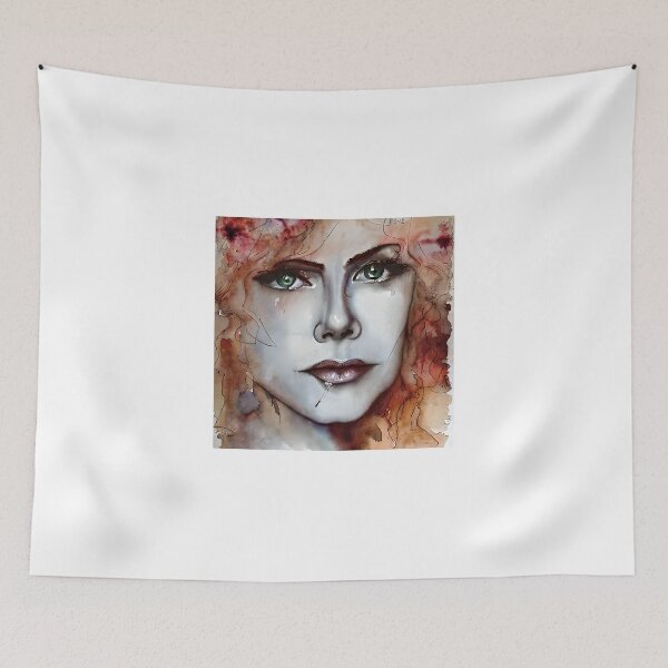 Item preview, watercolor sketch  of Nicole designed and sold by bogfl.