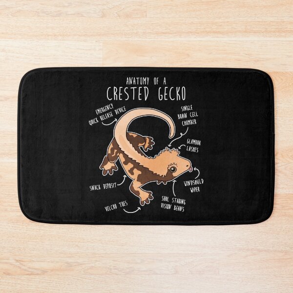 Item preview, Crested Gecko Lizard Reptile Anatomy designed and sold by Clara Hollins.