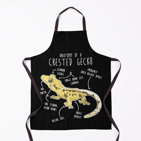 Item preview, Crested Gecko Lizard Reptile Anatomy designed and sold by Clara Hollins.