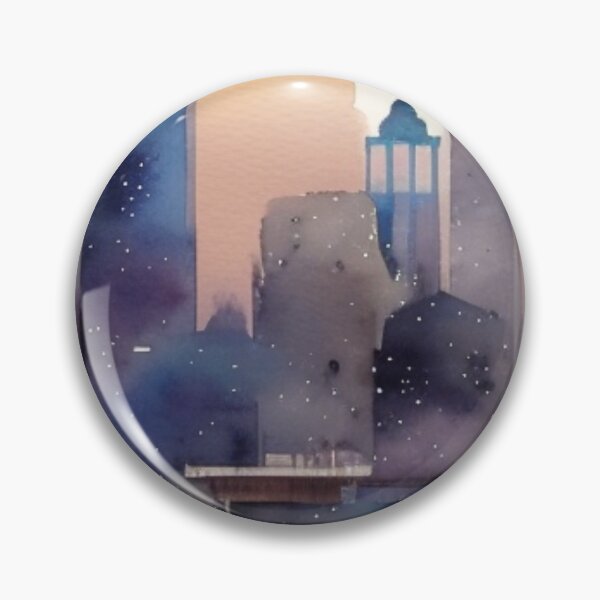Item preview, Purple Haze Over Perth Skyline designed and sold by Karen Finnegan.