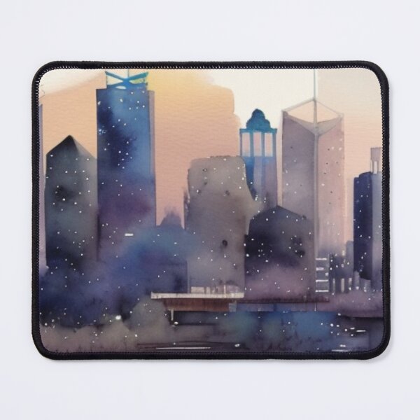 Item preview, Purple Haze Over Perth Skyline designed and sold by Karen Finnegan.