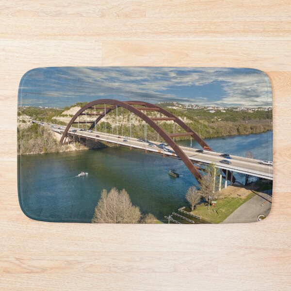 Item preview, Austin Texas Pennybacker Bridge Colorado River designed and sold by oz10.