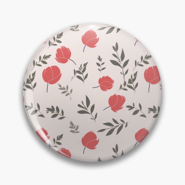 Item preview, Minimalist floral pattern  designed and sold by florallover444.