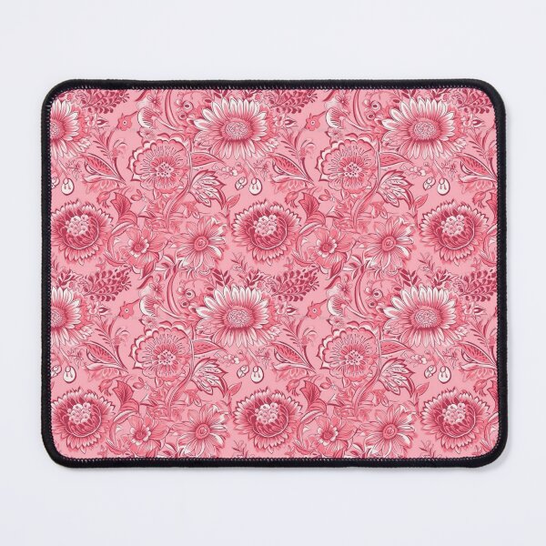 Item preview, Pink floral pattern  designed and sold by florallover444.
