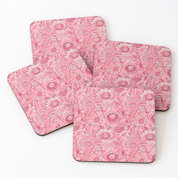 Item preview, Pink floral pattern  designed and sold by florallover444.