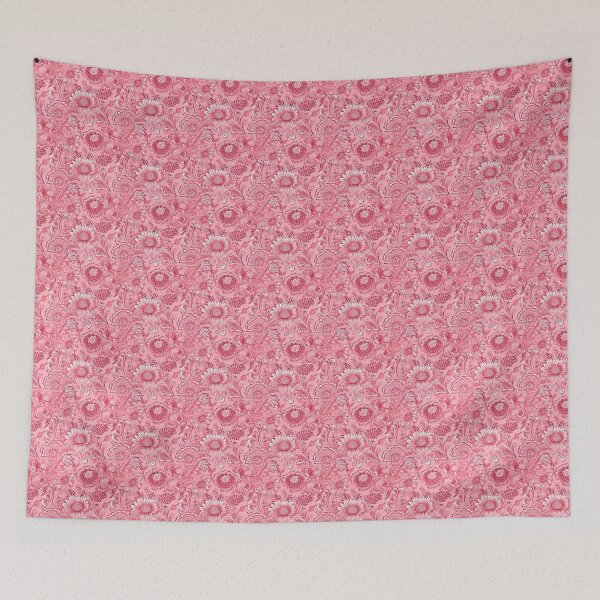 Item preview, Pink floral pattern  designed and sold by florallover444.