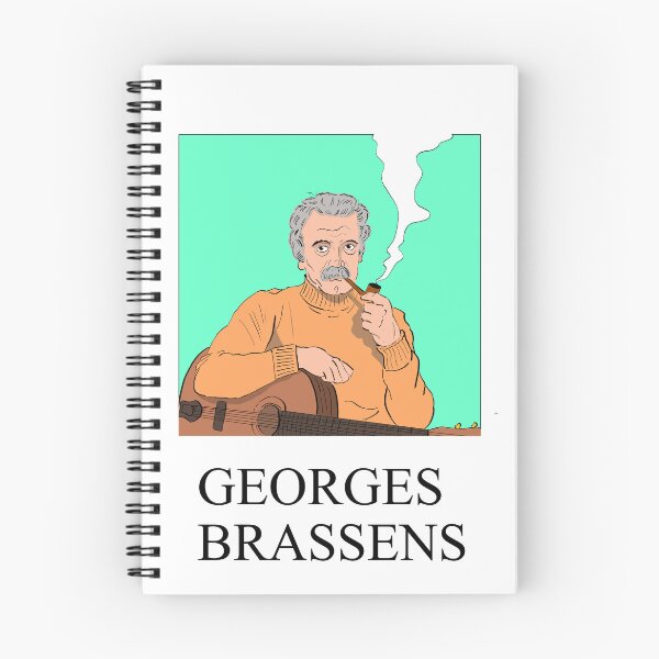 Item preview, Georges Brassens poster designed and sold by Captain Slocum.