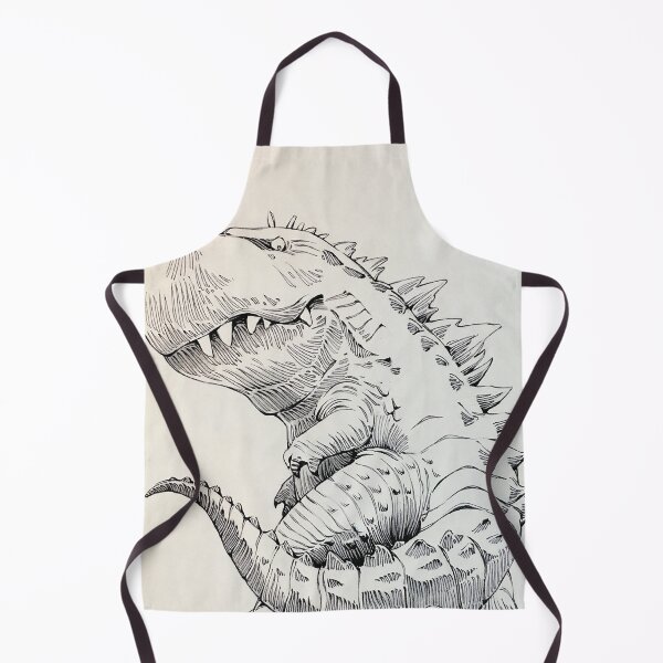 Item preview, Tyrannosaurus rex, hand-drawn style, dinosaur, boy, kid, Mohican haircut designed and sold by SceneryStudio.