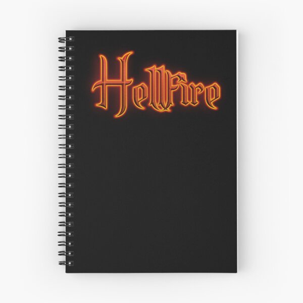 Item preview, Hellfire (Fiery Glowing Text) designed and sold by Swabcraft.
