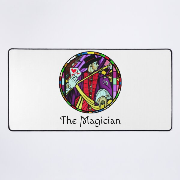 Item preview, Major Arcana The Magician - Stained Glass Design for T-shirt, stickers and other accessories designed and sold by Pixel Waite.