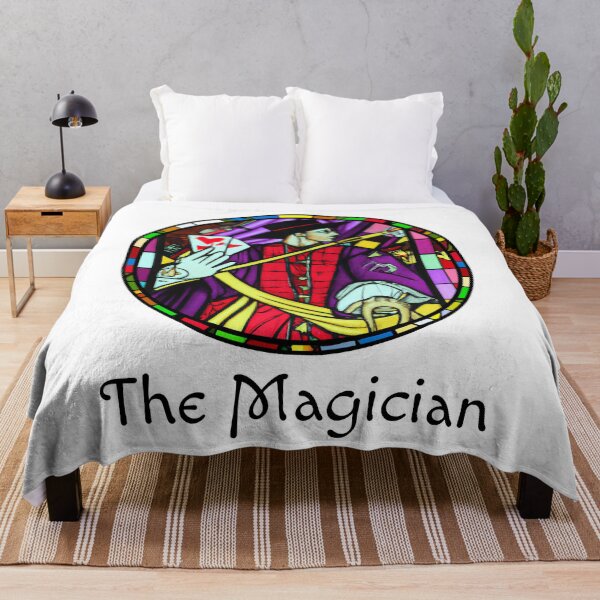 Item preview, Major Arcana The Magician - Stained Glass Design for T-shirt, stickers and other accessories designed and sold by Pixel Waite.
