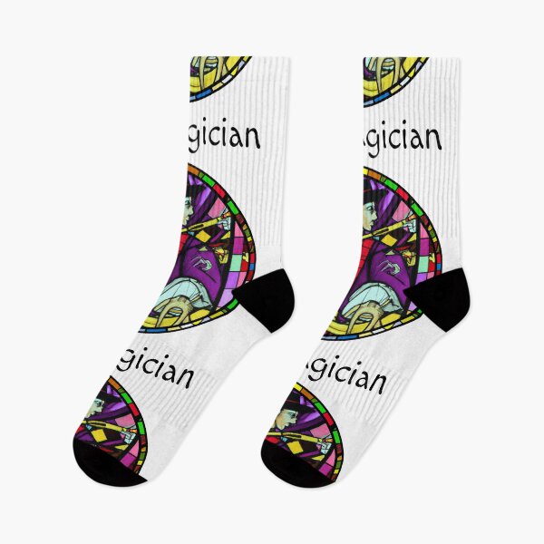 Item preview, Major Arcana The Magician - Stained Glass Design for T-shirt, stickers and other accessories designed and sold by Pixel Waite.