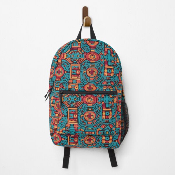 Item preview, Colourful Mayan Pattern designed and sold by ChibiKolossus.