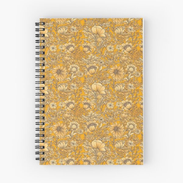 Item preview, Yellow floral pattern  designed and sold by florallover444.